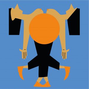 Kaart van een van de vector illustraties uit de pretgo serie