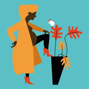 Kaart van een van de vector illustraties uit de pretgo serie