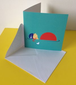 Kaart van een van de vector illustraties uit de pretgo serie