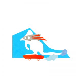 Paper art Muis